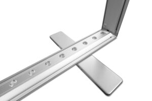 LEDBOX lada podświetlana wystawiennicza - konstrukcja