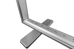 LEDBOX lada podświetlana wystawiennicza - konstrukcja