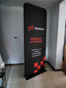 Textilstand ścianka wystawiennicza