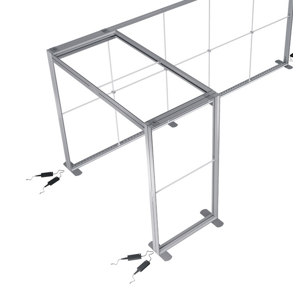 dach z podświetleniem led
