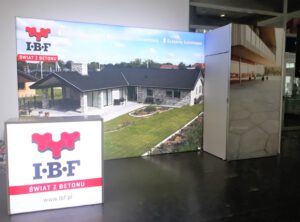 Light Frame ścianka podświetlana na targi