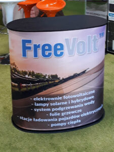 trybunka targowa AVLA